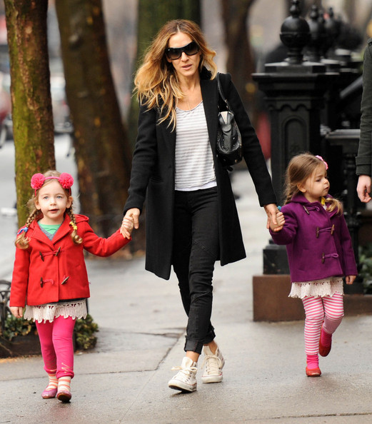Sarah+Jessica+Parker+Outerwear+Wool+Coat+WI6yLUFB2Ral