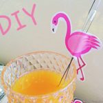 DIY Party Deko - Strohhalme mit Flamingos zum Ausdrucken! Print it!