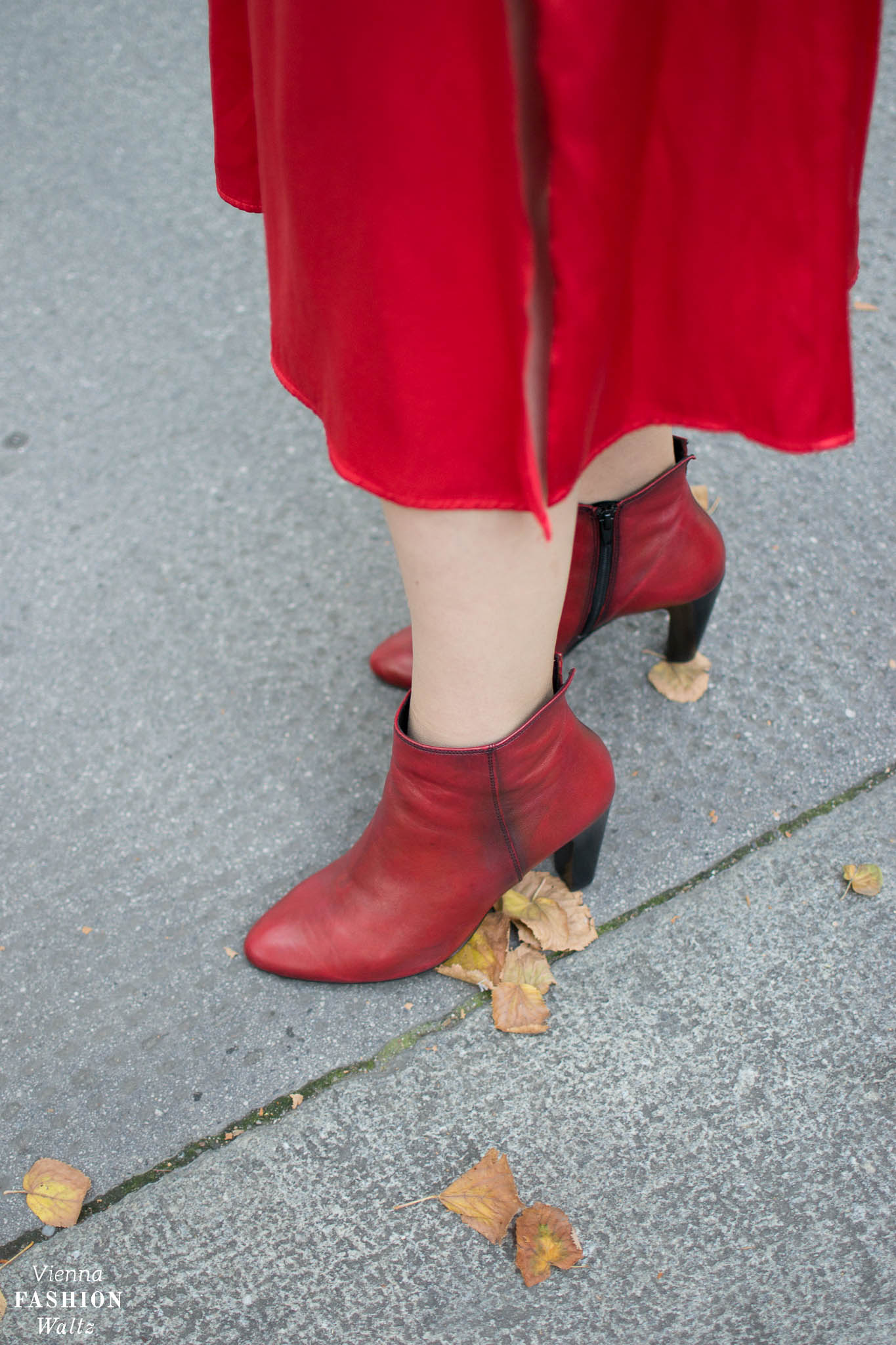 Red All Over Outfit with hot red boots