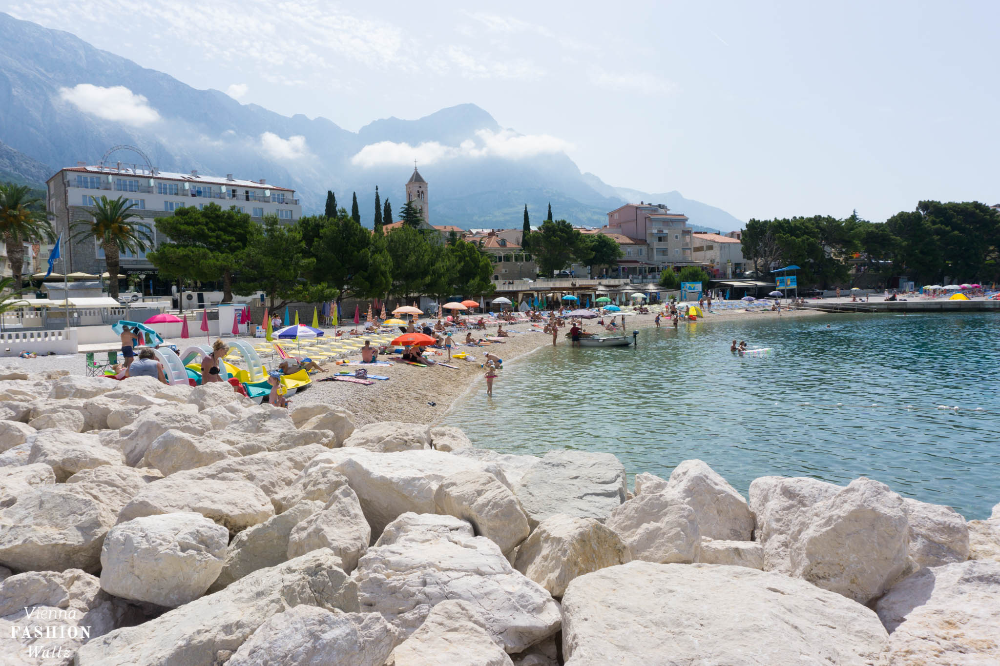 Badeurlaub Kroatien Makarska Riviera Boot Sonne Blog